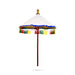 Tirupati Umbrella With Pirambu - 4.5 x 3.5 Inches | Temple Umbrella / God Umbrella / Decor For Temple - Temple Decoration