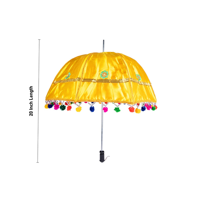 Kasi Yatra Set - 19 Inches | Satin Kashi Yatra Set/ Decorative Kasiyatra Set/ Kasi Yathirai Set for Marriage - Wedding Essentials