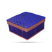 Pooja Box - 4 x 6 Inches | Korai Box with Lid/ Return Gift/ Square Shape Storage Box for Home - Pooja Box & Paduka