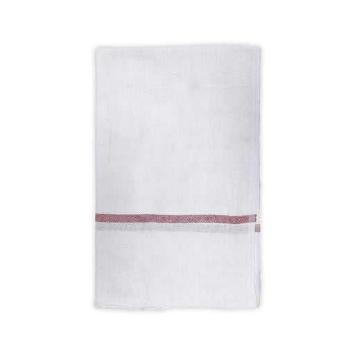 Towel - 35 x 70 Inches | White Angavastram / Thundu / Kasavu Shawl for Men - Shawls & Towels