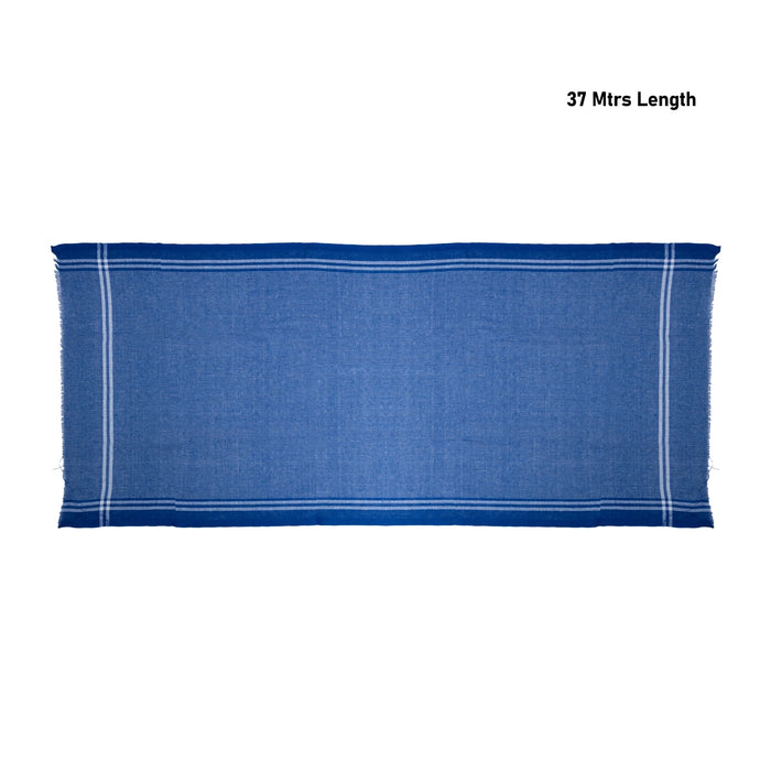 Towel - 37 Inch | Checked Design Angavastram / Thundu / Kasavu Shawl for Men