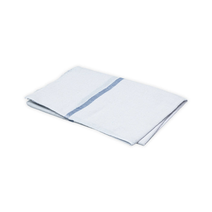 Towel - 55 x 29 Inches | White Thundu / Angavastram / Kasavu Shawl for Men - Shawls & Towels