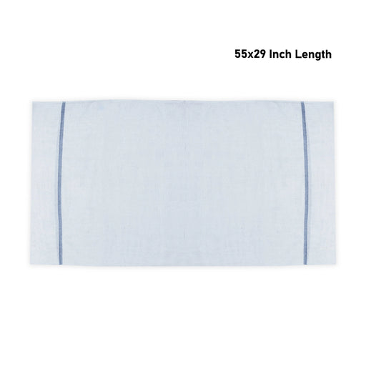 Towel - 55 x 29 Inches | White Thundu / Angavastram / Kasavu Shawl for Men - Shawls & Towels