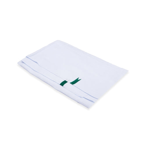 Towel - 27 x 54 Inches | White Colour Kasavu Shawl / Angavastram / Thundu for Men - Shawls & Towels
