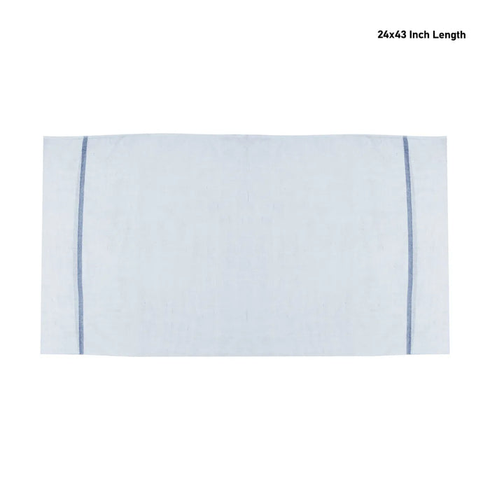 Cotton Towel – 24 x 43 Inches | White Thundu / Lightweight Gamcha / Quick-Dry Towel for Bath & Daily Use
