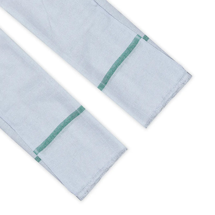 Cotton Towel – 24 x 43 Inches | White Thundu / Quick-Dry Bath Towel/ Soft Gamcha for Home Use