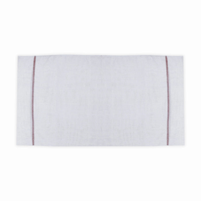 Towel - 28 x 46 Inches | Angavastram / White Colour Thundu / Kasavu Shawl for Men - Shawls & Towels
