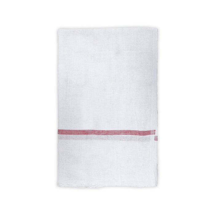 Towel - 73 x 146 Inches | White Angavastram / Thundu / Kasavu Shawl for Men - Shawls & Towels