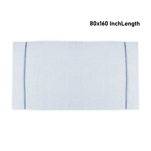 Towel | White Thundu / Angavastram / Kasavu Shawl for Men - Shawls & Towels