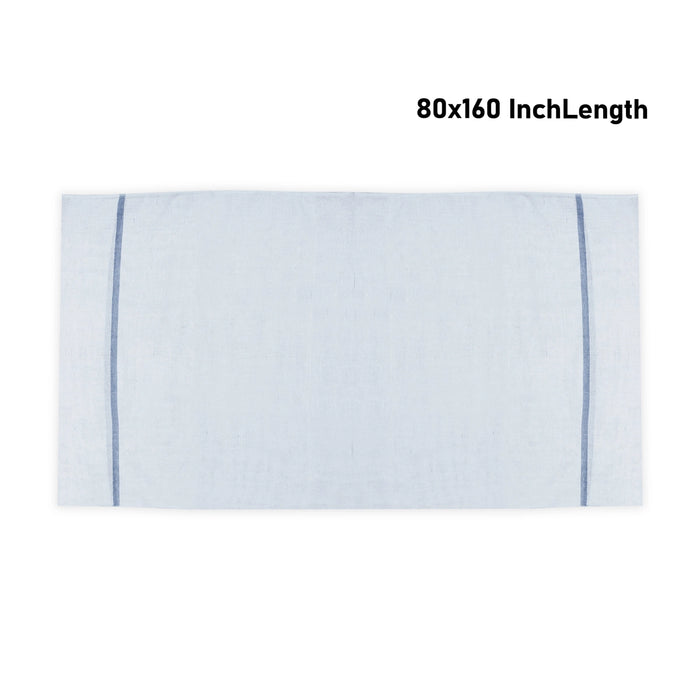 Towel | White Thundu / Angavastram / Kasavu Shawl for Men - Shawls & Towels