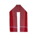Towel - 73 x 146 Inches | Checked Design Angavastram / Thundu / Kasavu Shawl for Men - Shawls & Towels