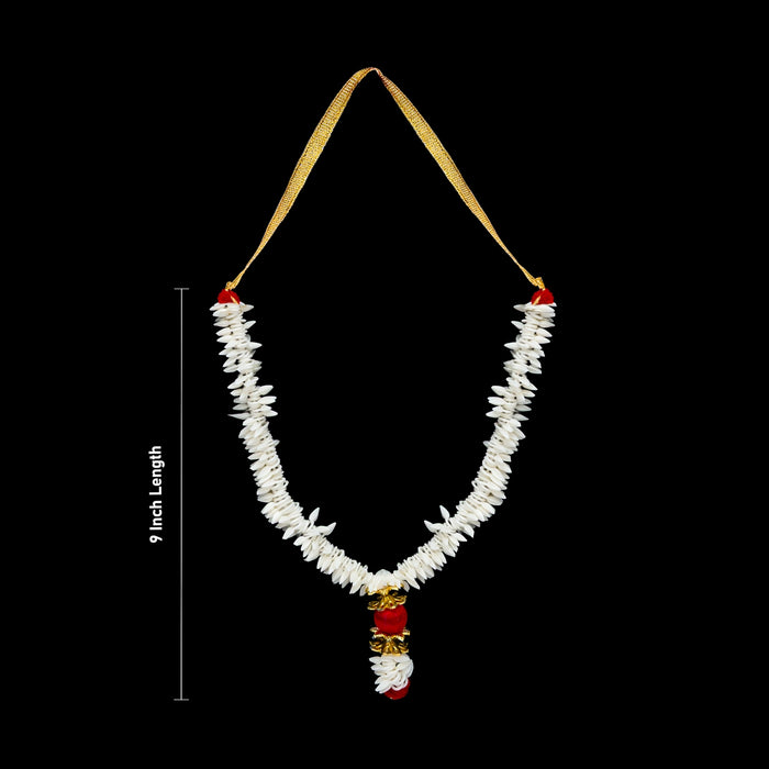 Moti Mala - 9 Inches | Fancy Mala / Beads Mala/ Artificial Jewellery for Deity