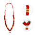 Artificial Flower Garland - 7.5 Inches | Fancy Mala/ Satin Artificial Mala for Photo Frame - Mala