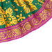 Amman Pavadai - 3 x 5 Inches | Devi Vastra/ Golden Print Border Mata Poshak for Deity/ Assorted Colour - Devi Dress