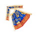 Amman Pavadai - 3 x 5 Inches | Devi Vastra/ Golden Print Border Mata Poshak for Deity/ Assorted Colour - Devi Dress