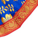 Amman Pavadai - 3 x 5 Inches | Devi Vastra/ Golden Print Border Mata Poshak for Deity/ Assorted Colour - Devi Dress