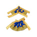 Amman Pavadai - 1.5 Inches | Satin Apoorva Mata poshak / Jari Border Devi Dress for Deity Decor - Devi Vastra