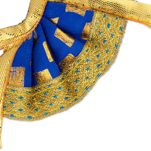 Amman Pavadai - 1.5 Inches | Satin Apoorva Mata poshak / Jari Border Devi Dress for Deity Decor - Devi Vastra
