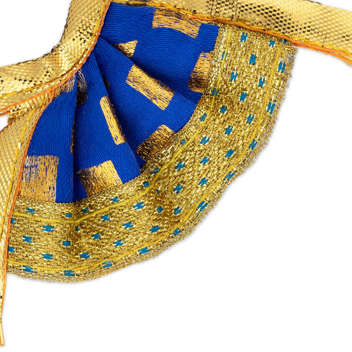 Amman Pavadai - 1.5 Inches | Satin Apoorva Mata poshak / Jari Border Devi Dress for Deity Decor - Devi Vastra