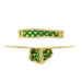 Panchakacham Dot - 6 x 4.5 Inches | Jari Border Dhoti / Panchakajam for Deity - Bhagwan Vastra