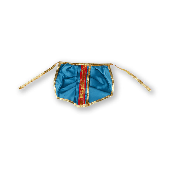 Panchakacham - 6 Inches | Readymade Panchakacham/ Panchagajam Dhoti for Deity/ Assorted Colour