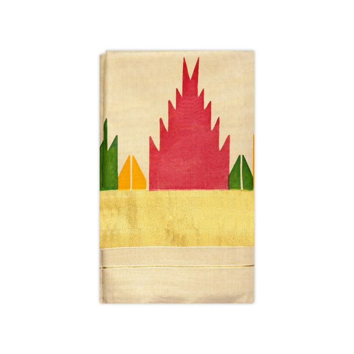 Saree - 6.25 Mtrs | Cotton Saree/ Handloom Saree/ Jari Border Design Traditional Saree for Women