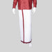 Veshti - 2 Mtrs | White Colour Vesti/ 1 Inch Gundanchi Border Dhoti for Men - Veshti & Dhoti