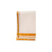 Towel - 1.8 Mtrs | Jari Border Design Thundu/ Half White Colour Gamcha/ Kasavu Shawl/ Angavastram for Men - Shawls & Towels
