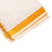 Towel - 1.8 Mtrs | Jari Border Design Thundu/ Half White Colour Gamcha/ Kasavu Shawl/ Angavastram for Men - Shawls & Towels