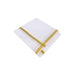 Veshti - 9 x 5 Inches | Jari Border Dhothi / Cotton Vesti / White Vesti for Men - Veshti & Dhoti