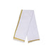 Veshti - 9 x 5 Inches | Jari Border Dhothi / Cotton Vesti / White Vesti for Men - Veshti & Dhoti