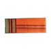 Veshti - 2 Mtrs | 3 Line Rudraksha Border Dhoti/ Dark Orange Colour Vesti for Men - Veshti & Dhoti