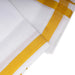 Angavastram - 2 Mtrs | Pure Silk Towel/ Jari Border Design Thundu/ White Colour Gamcha for Men - Shawls & Towels