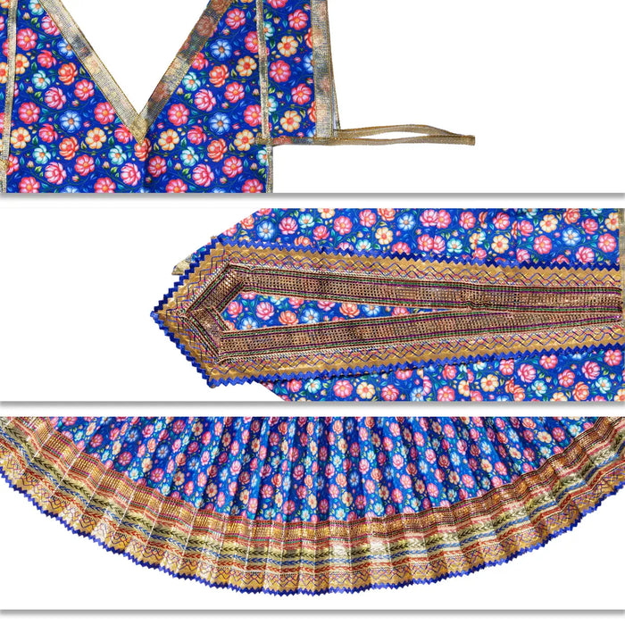Ram Darbar Dress Set - 18 Inches | Ram Darbar Idol Vastra/ Decorative Dress for Lord Rama