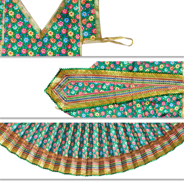 Ram Darbar Dress Set - 21 Inches | Ramar Idol Costume/ Alankaram Set for Ram Darbar Decor