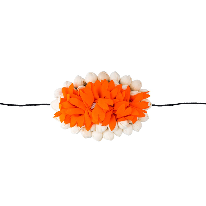 Gajra - 2.5 x 4 Inches | patti Veni/ Malli Thermacol / Artificial Flower for Hair Decoration