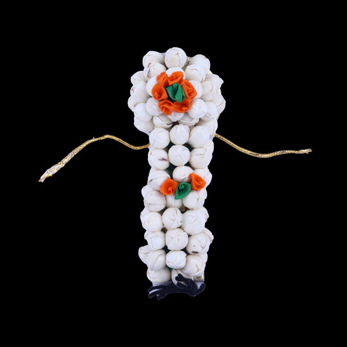 Jadai - 5.75 x 2.5 Inches | Readymade Jadai/ Artificial Flower Jadai/ Hair Accessories for Deity