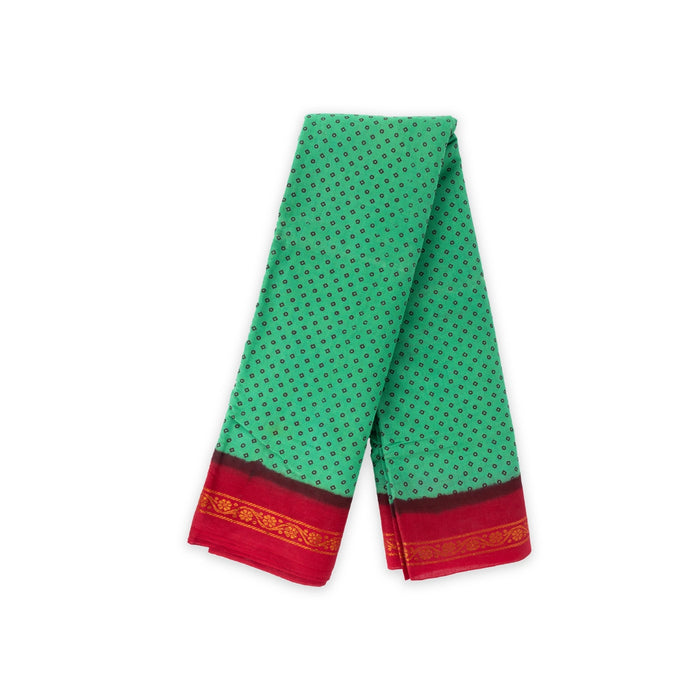 Saree - 0.5 Yards | Cotton Saree/ sungudi Butti Saree / Saree for Women