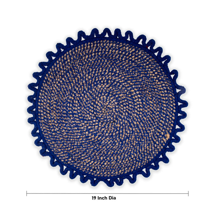 Doormat - 19 Inches | Round Shape Entrance Mat/ Welcome Mat for Home - Door Mat