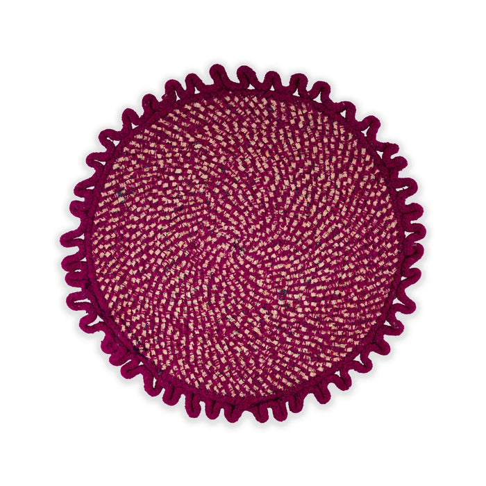 Doormat - 19 Inches | Round Shape Entrance Mat/ Welcome Mat for Home - Door Mat