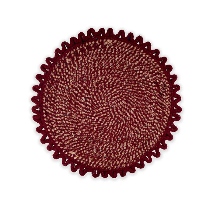 Doormat - 19 Inches | Round Shape Entrance Mat/ Welcome Mat for Home - Door Mat