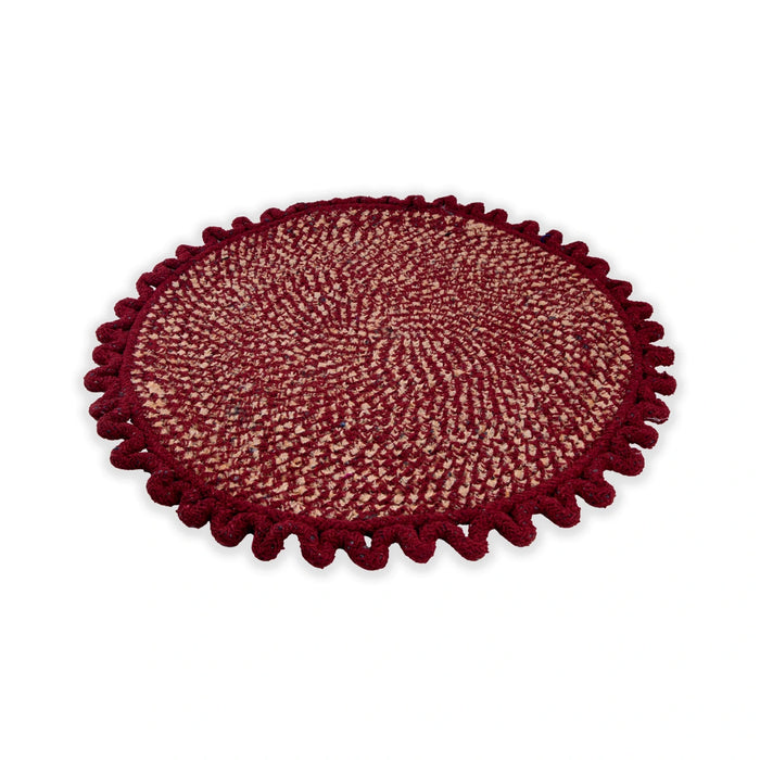 Doormat - 19 Inches | Round Shape Entrance Mat/ Welcome Mat for Home