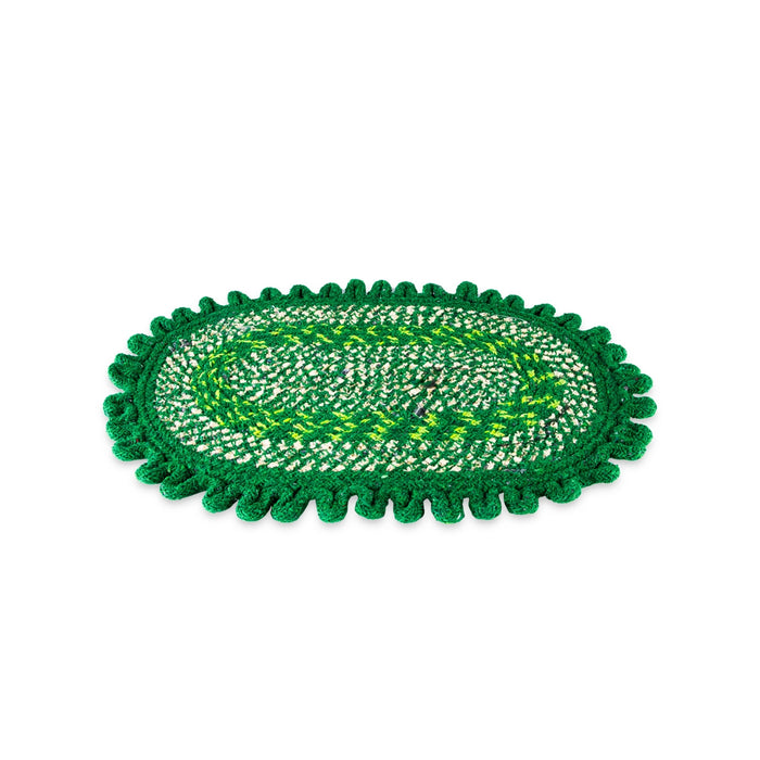 Doormat - 22 x 14 Inches | Oval Shape Entrance Mat/ Welcome Mat for Home - Door Mat