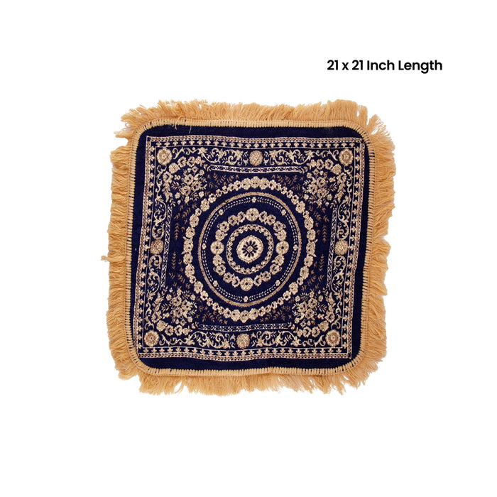 Yoga Mat - 21 x 21.Inches | Aasan Mat/ Pooja Mat for Meditation