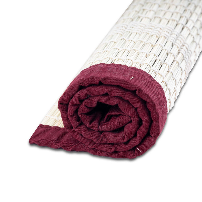 Yoga Mat - 24 x 24 Inches | Dharba Grass Meditation Mat/ Pooja Aasan/ Kusha Grass Mat for Home - Yoga Mat & Aasan