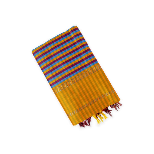 Traditional Saree | Paalum Pazhamum Border Design Pudavai/ Ethnic Saree/ South Indian Saree For Festive Wear - Sarees & Blouse