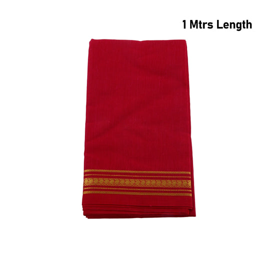 Blouse Bit - 1 Mtr| Unstitched Blouse Piece/ Unstitched Blouse Material for Women/ Assorted Colours - Sarees & Blouse
