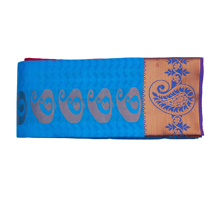 Saree | Fancy Butta Saree / Jari Border Saree / Traditional Saree for Women