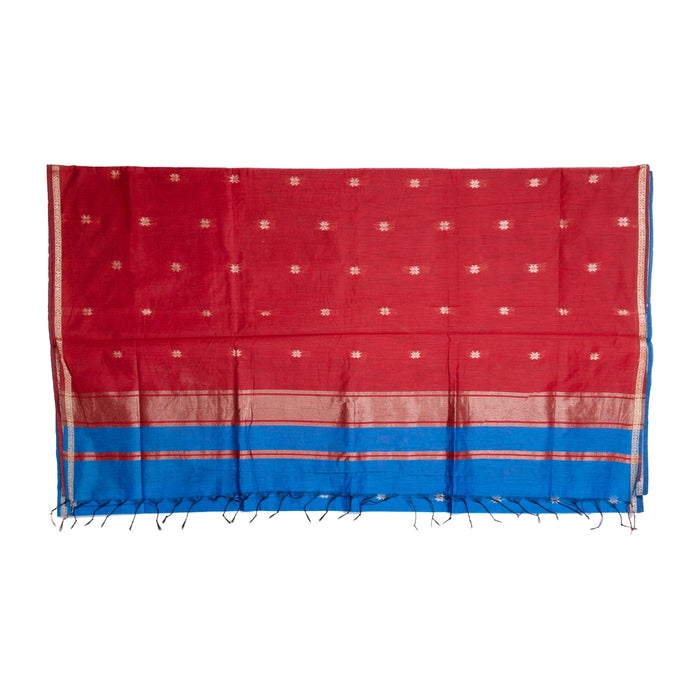 Saree - 13 Mtrs | Maheshwari Cotton Saree/ Handloom Saree/ Border Design Traditional Saree for Women