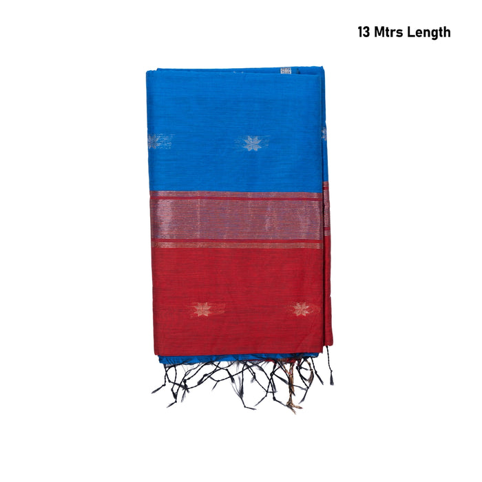 Saree - 13 Mtrs | Maheshwari Cotton Saree/ Handloom Saree/ Border Design Traditional Saree for Women